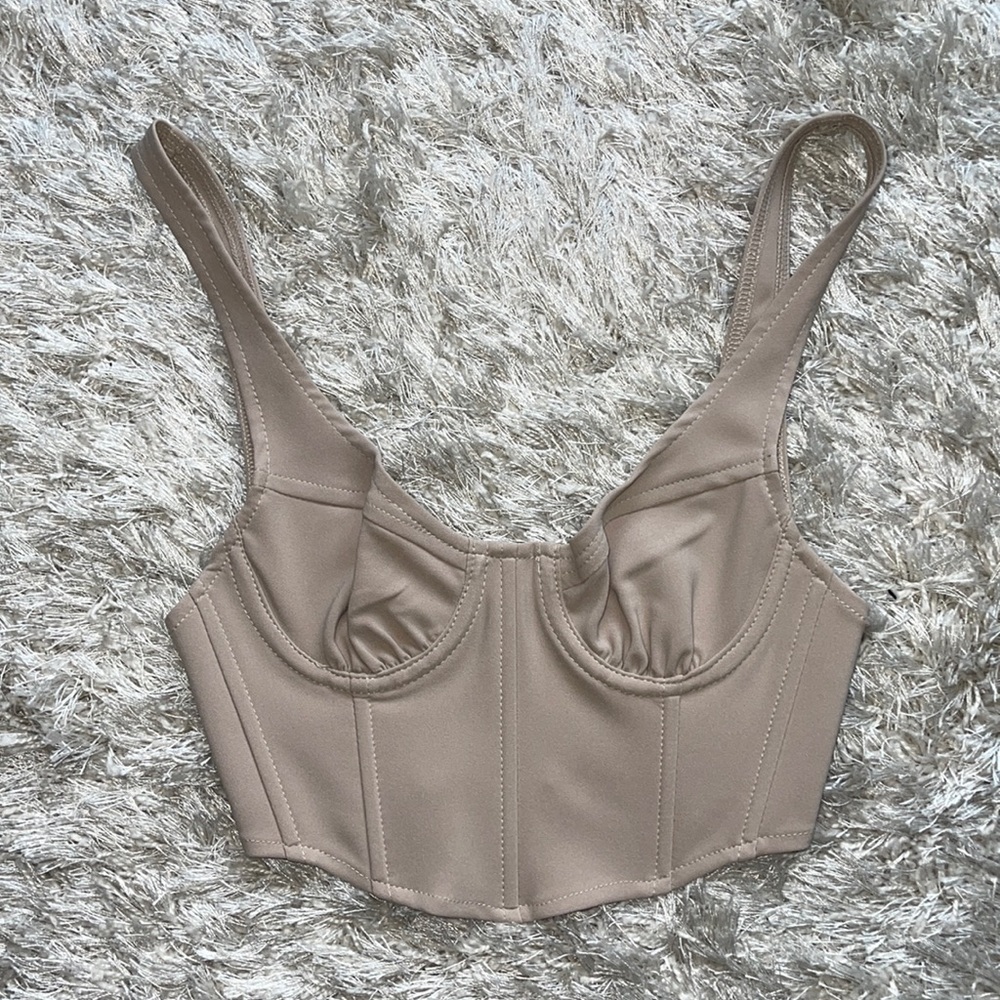 NWOT Cropped Corset